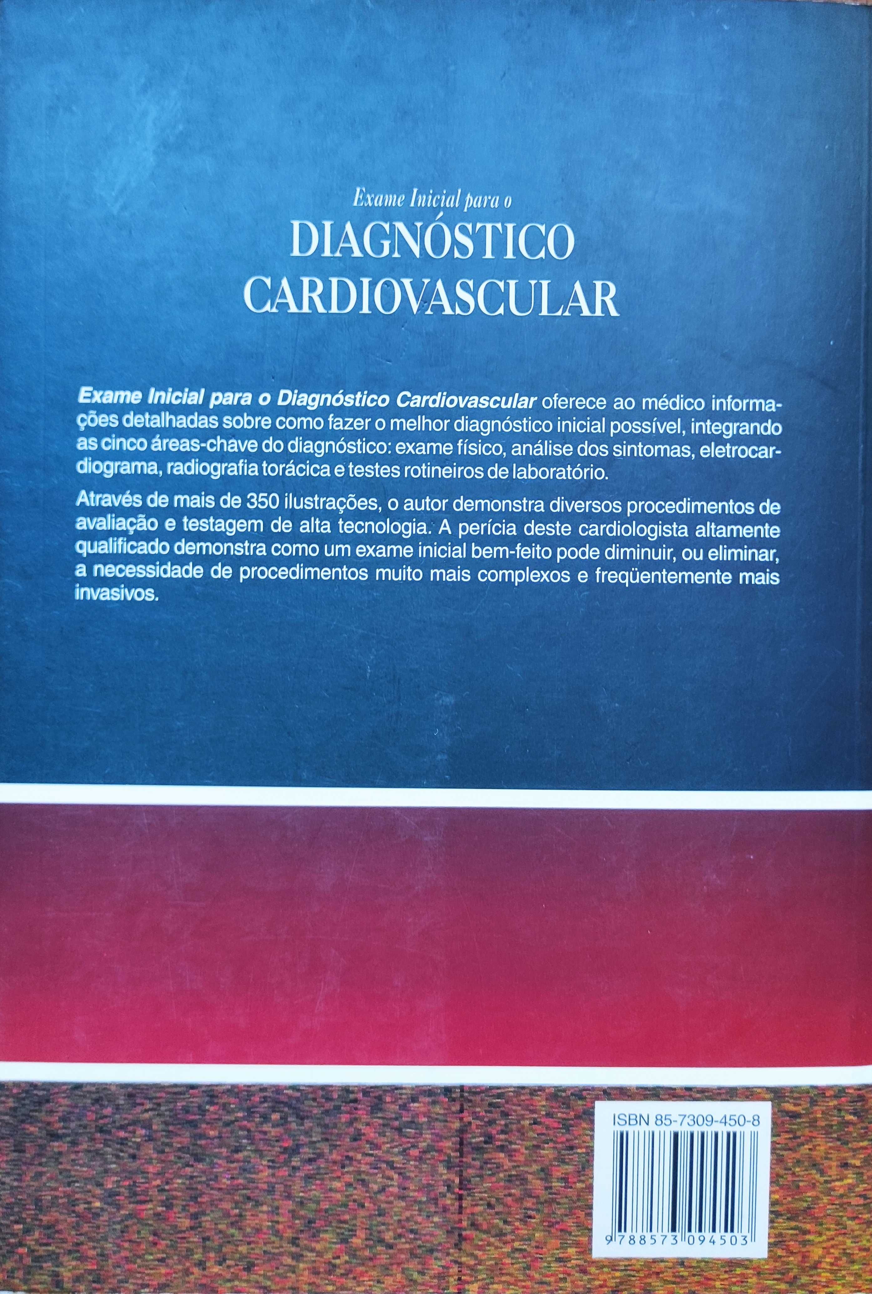 Livro "Exame Inicial Para O Diagnóstico Cardiovascular"