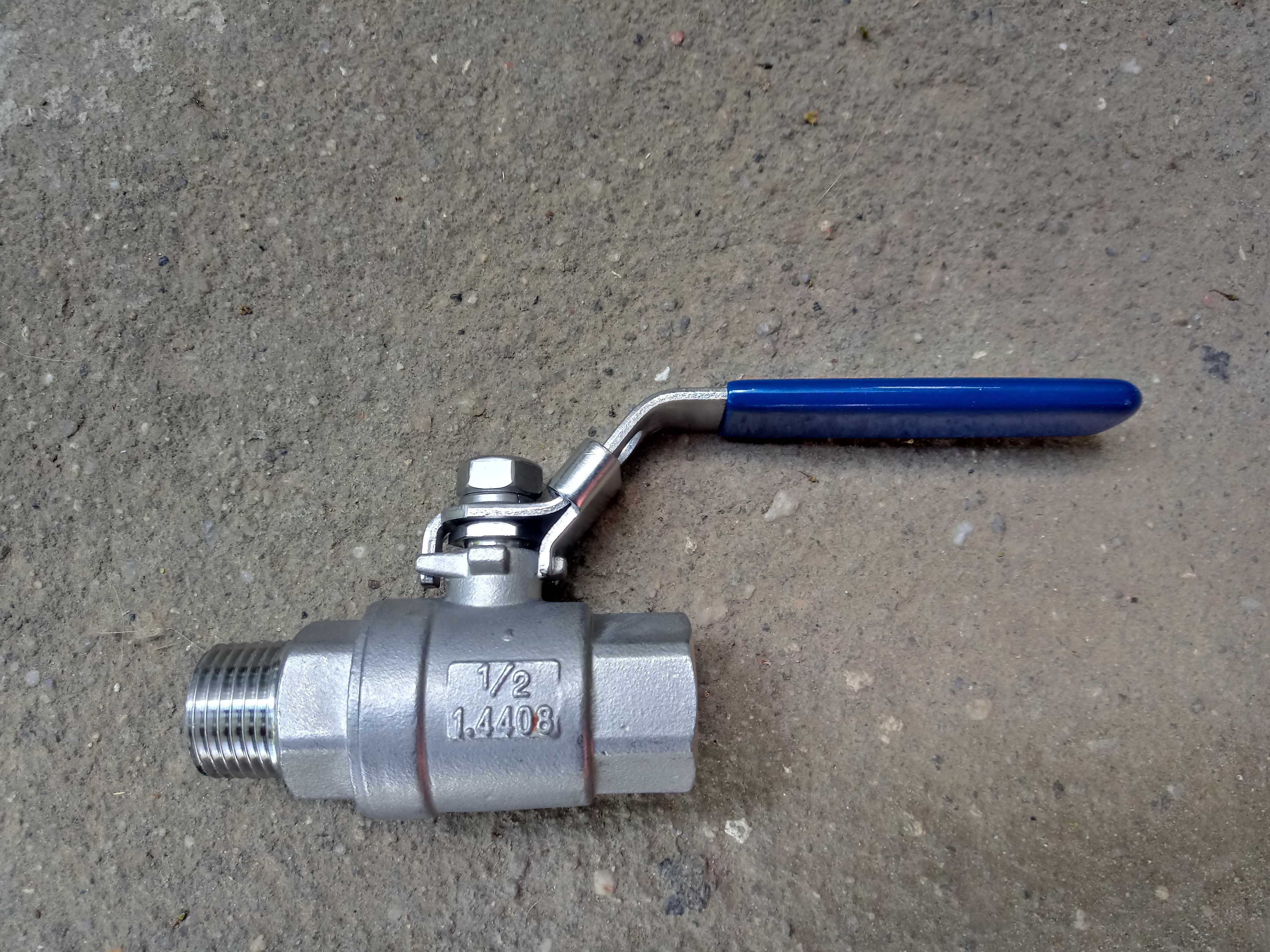 Кран Ball Valve 1/2 (нерж сталь)