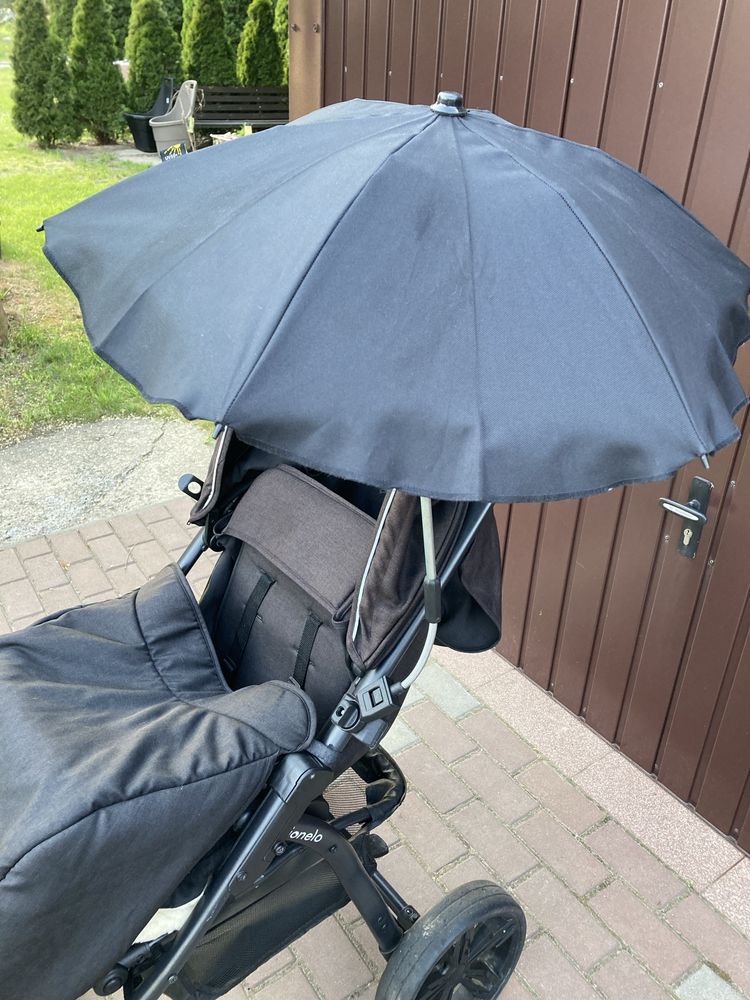 Spacerówka Lionelo Annet Plus Carbon black