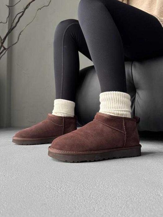 Угги/Уги/Угг/Уггі/Угі/UGG Australia Ultra Mini Chocolate/100% Овчина