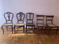 Cadeiras antigas com muita classe