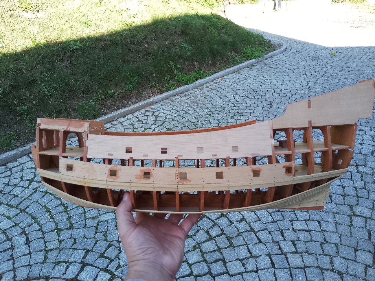 Japoński GALLEON Model do złożenia - KOLEKCJA limitowana edycja