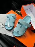 р36-40 Шльопанці Hermes Chyrpe Blue