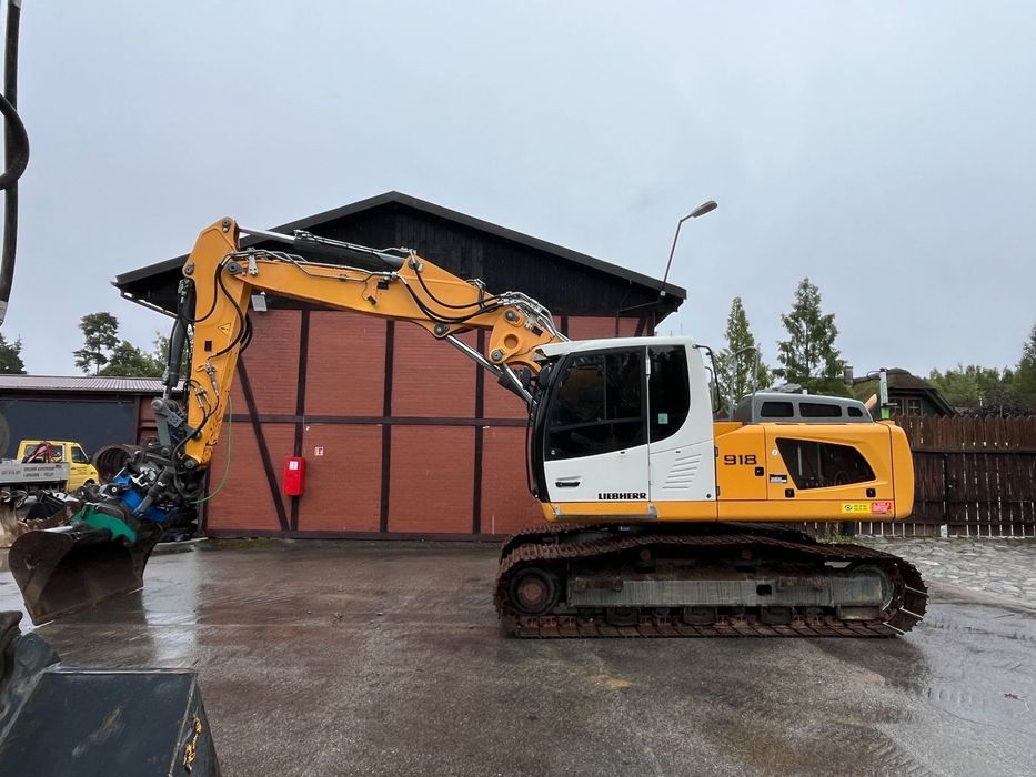Liebherr R918 3xRamie Rototilt błotniak  Liebherr R918 tylko 5500MTH 3xramie błotniak Rototilt