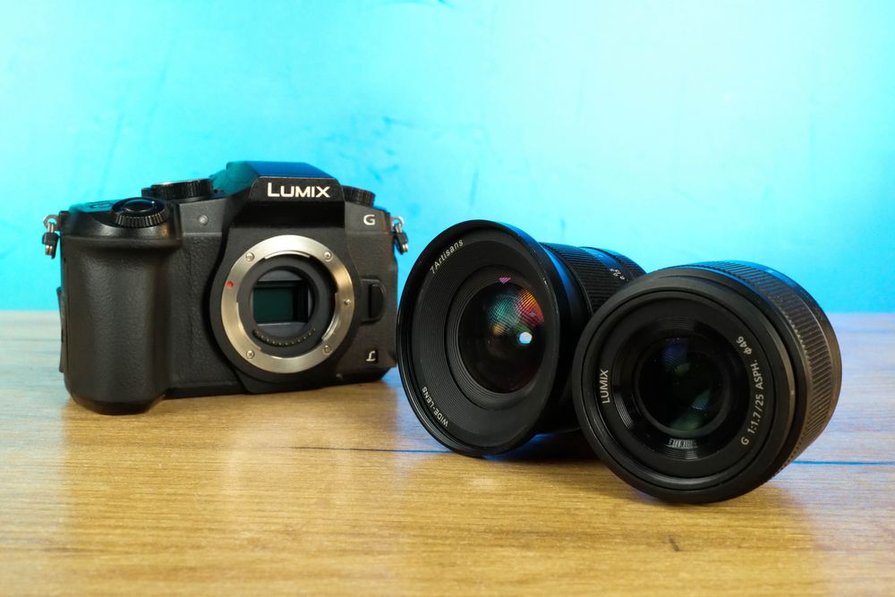 Lumix G80 + 2 обʼєктиви