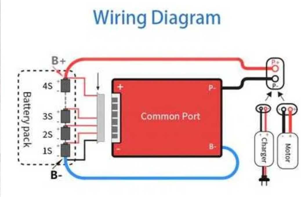 BMS (бмс) DALY 24V 7S 20A (до 50А) Li-ion  плата захисту (защиты)