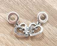 Zawieszki p925 Charms Pandora Przyjaźń dla przyjaciółek 4,06g