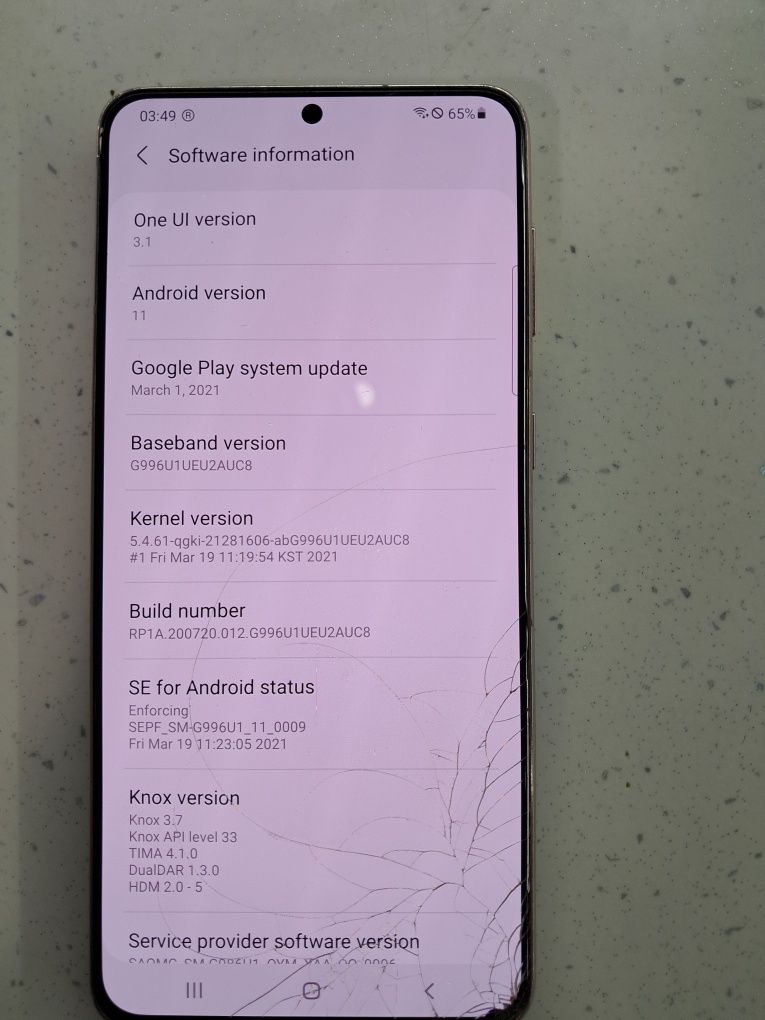 Samsung s21 plus 5g demo 8/128 (g996u1)