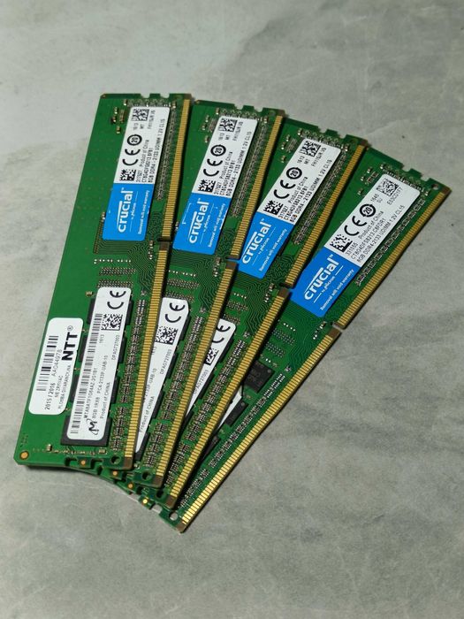 Оперативна память CRUCIAL Micron DDR4 8GB 16GB 2133MHz РОБОЧОМУ стані