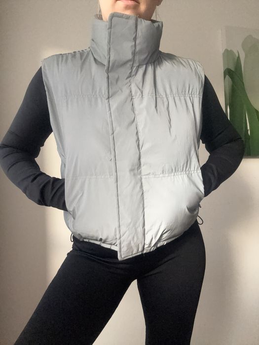 Kurtka/bezrękawnik odblaskowy New Yorker – idealny stan!