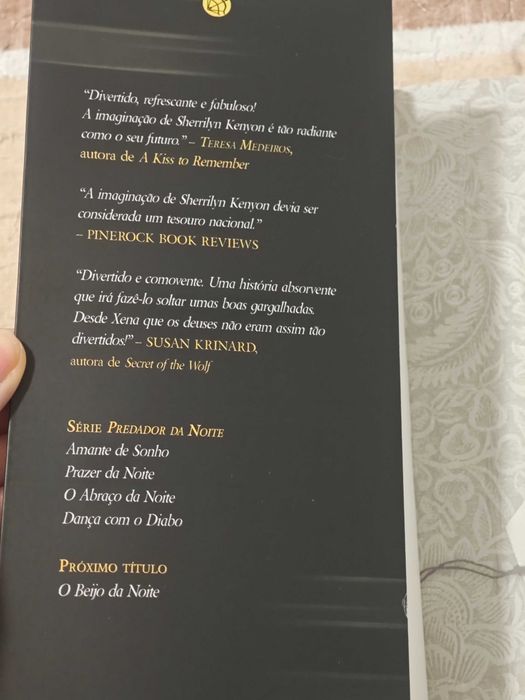 Livro "dança com o diabo"