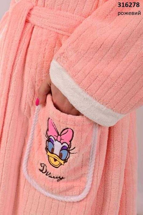 Женский банный домашний халат микрофибра капюшон Donald Malloory Home