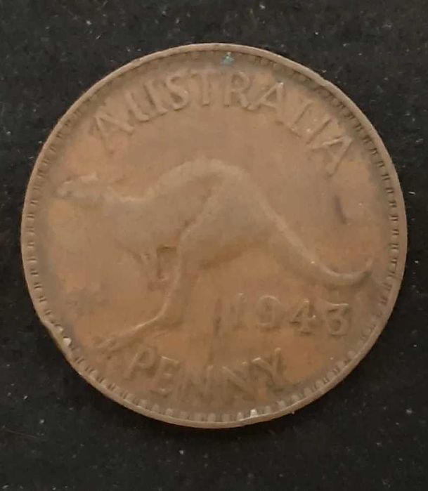 MOEDAS Austrália PENNY - 1943