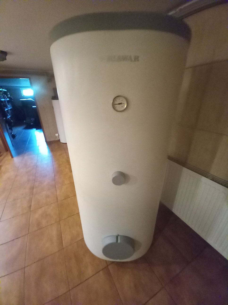 Zasbnik , bufor na wodę biawar z bojlerem