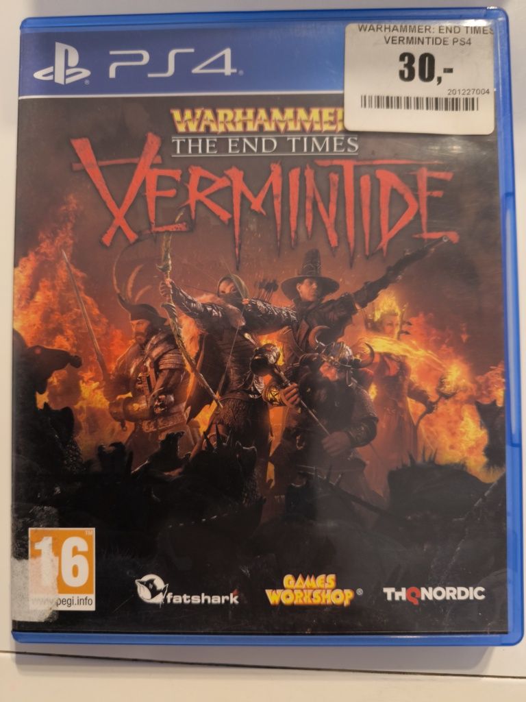 Ps4 Warhammer Vermintide możliwa zamiana