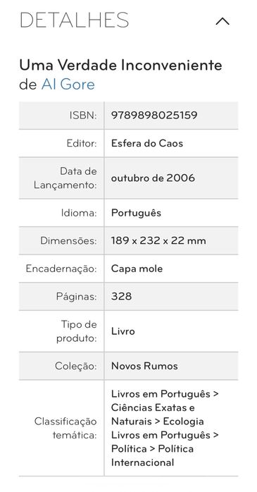 “Uma Verdade Inconveniente”, Al Gore