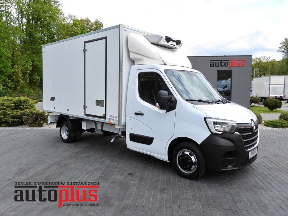 Renault MASTER  CHŁODNIA KONTENER -10*C TEMPOMAT LEDY BLIŹNIACZE KOŁA KLIMATYZACJA  145KM  stan bardzo dobry, nie wymaga nakładów finansowcyh dostępny od ręki