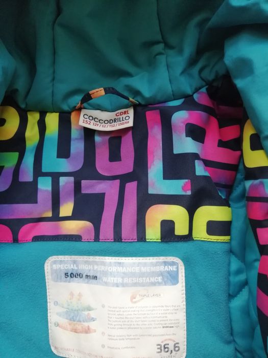 Kurtka narciarska Coccodrillo 152