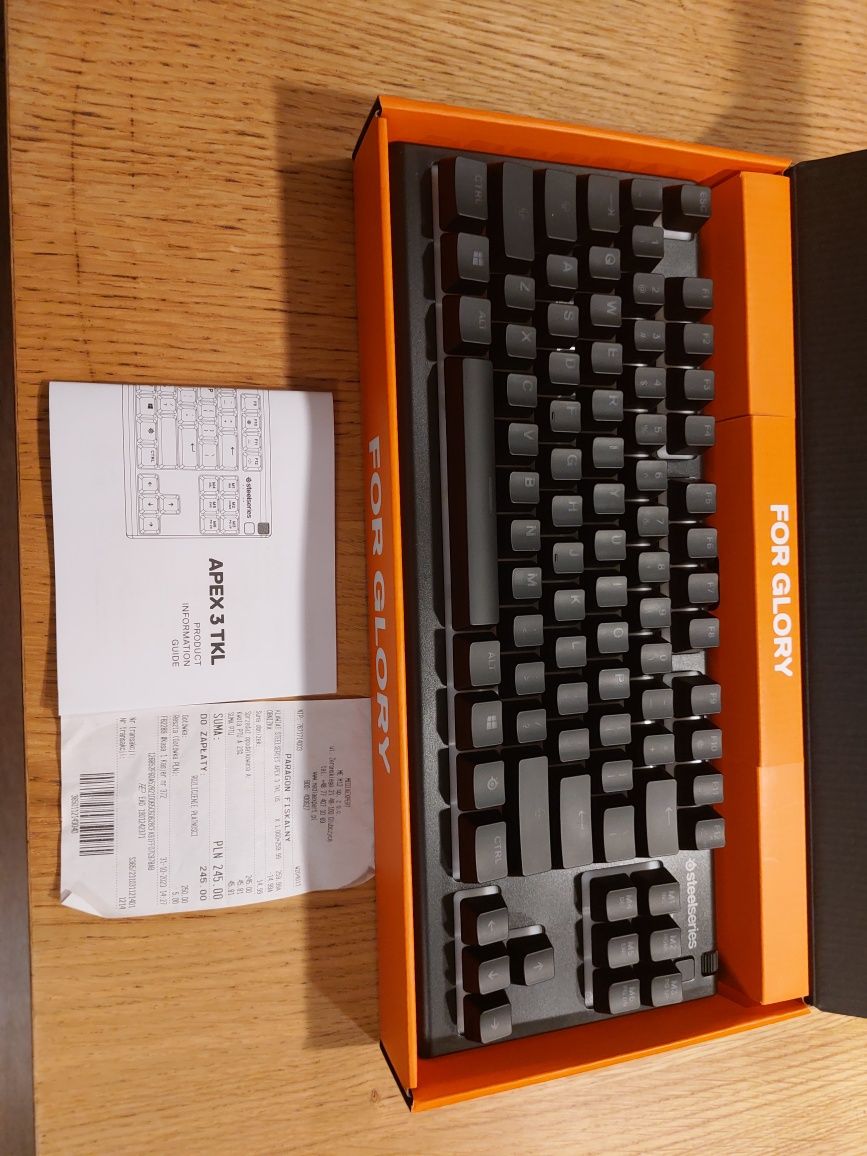 Sprzedam klawiature steelseries apex 3 tkl