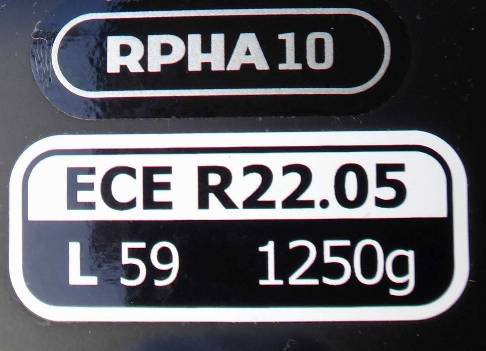 Kask motocyklowy HJC RPHA 10  dwie szyby oraz worek rozmiar L