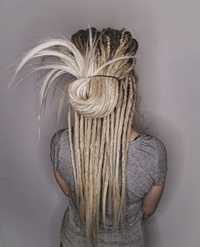 Dreadlocki dready ombre blond