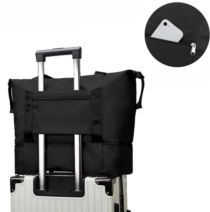 VENUSDALI składana torba podróżna, bagaż podręczny, na siłownie