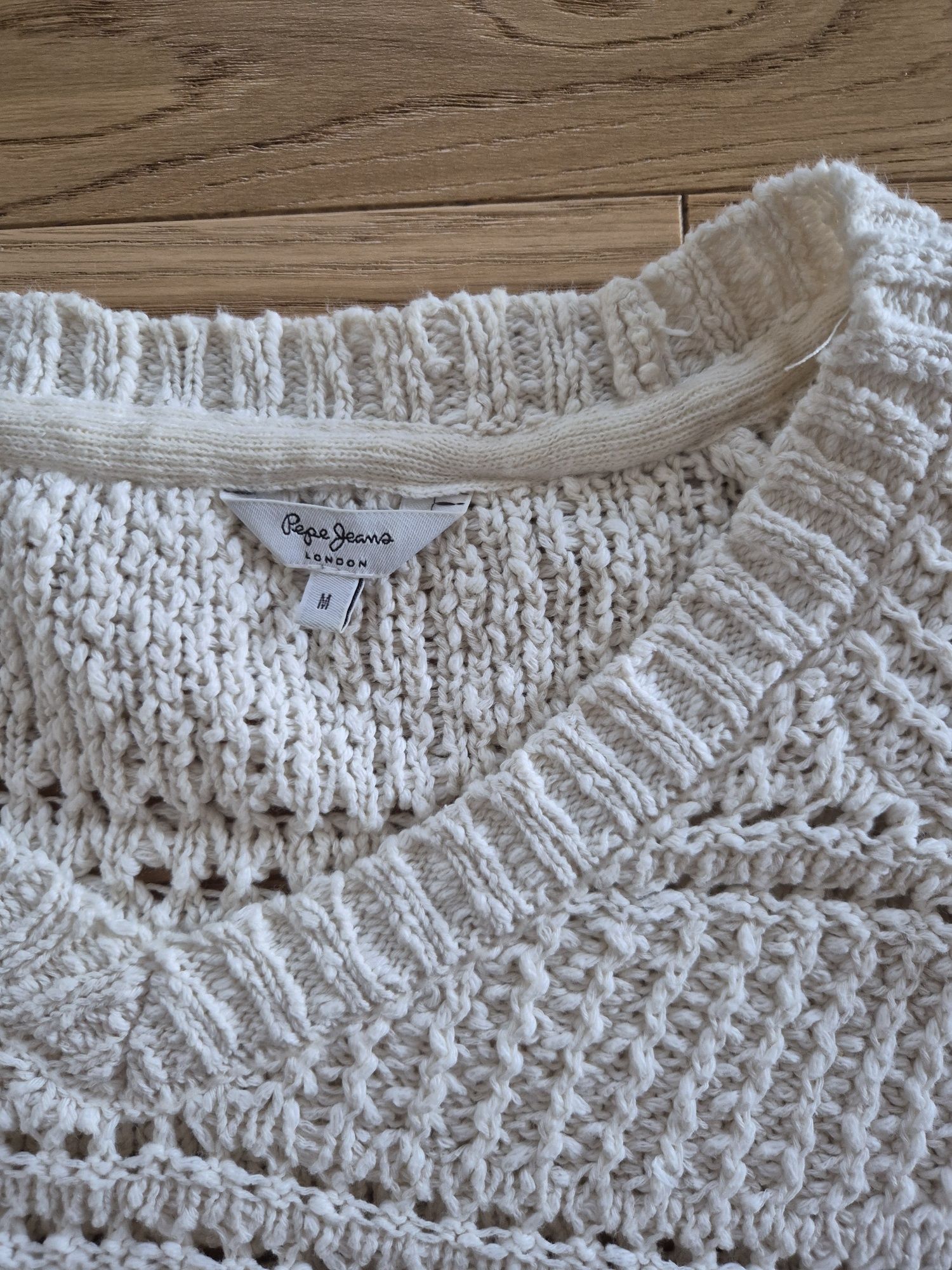 Sweter ażurowy Pepe Jeans M