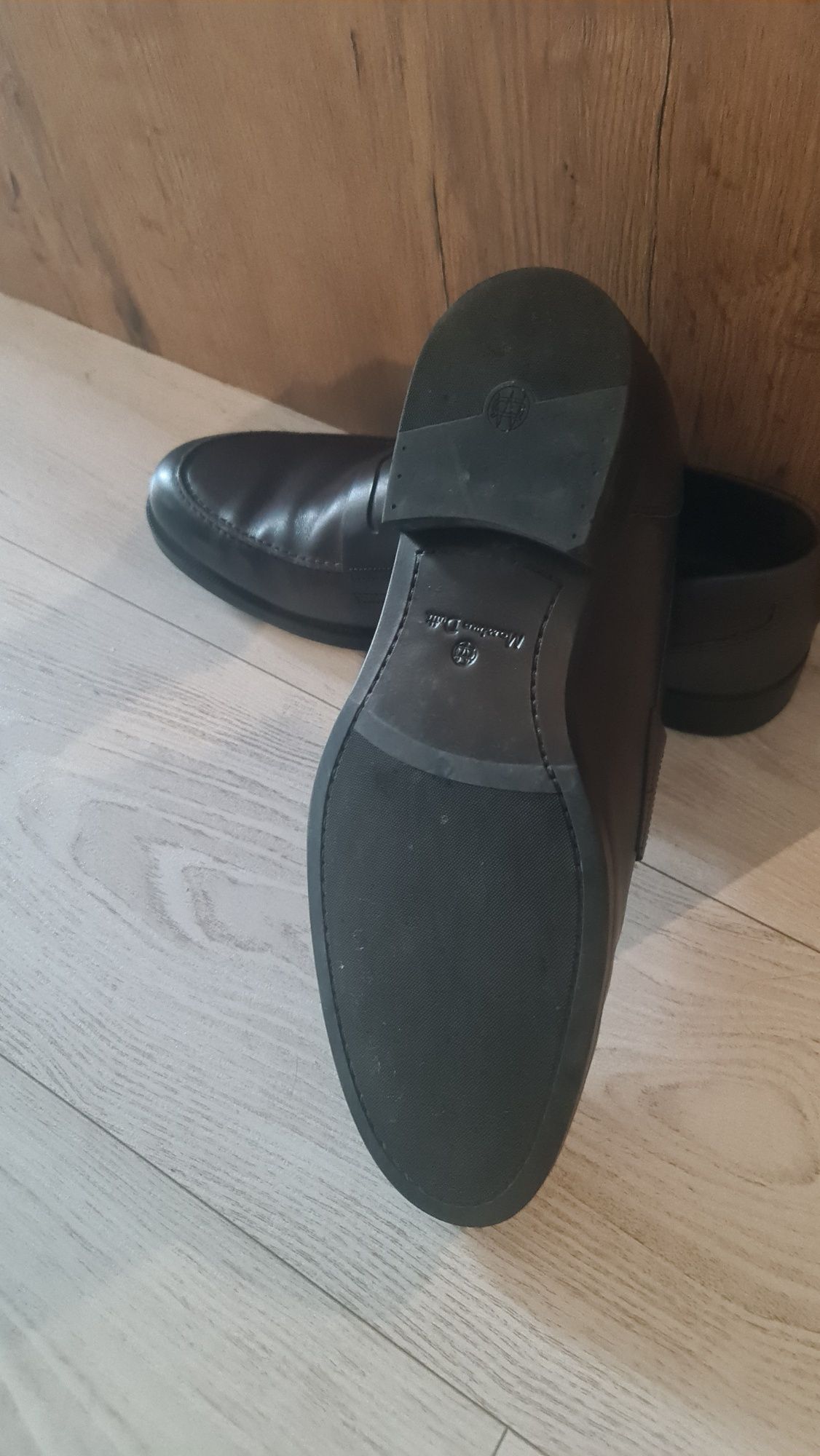 Massimo Dutti Tassel Loafers Mokasyny Brązowe