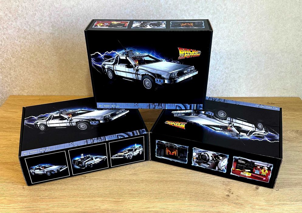 ‼️В КОРОБЦІ‼️Конструктор Back to the Future Time Machine, LEGO 10300