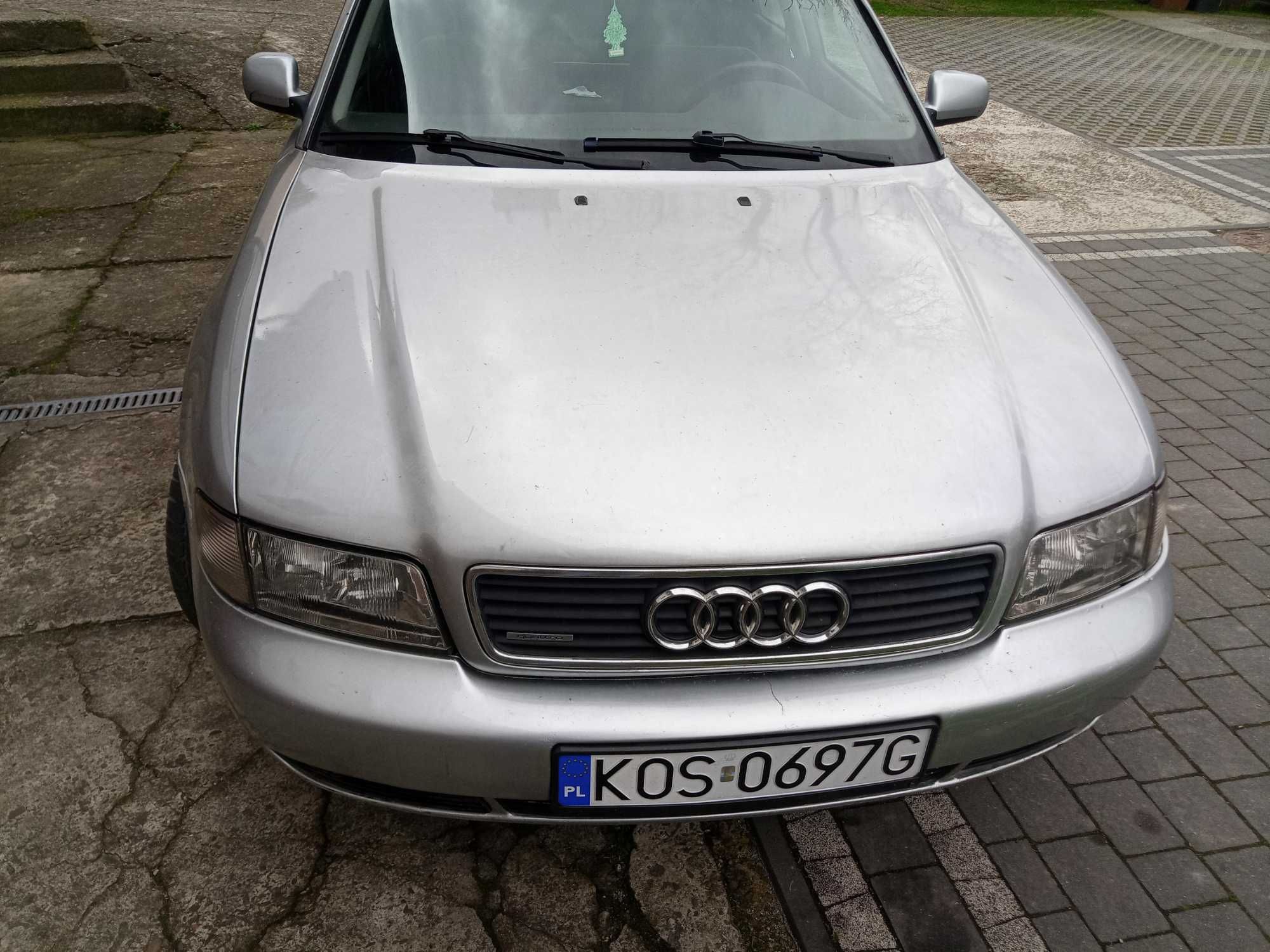 Audi a4 b5 ly7m maska srebrna przód przednia przed lift