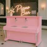 Piano Bar Mobilny Prosecco Pianino Boho na Wesele Ślub Event Producent