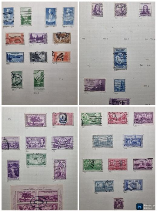 Znaczki pocztowe USA