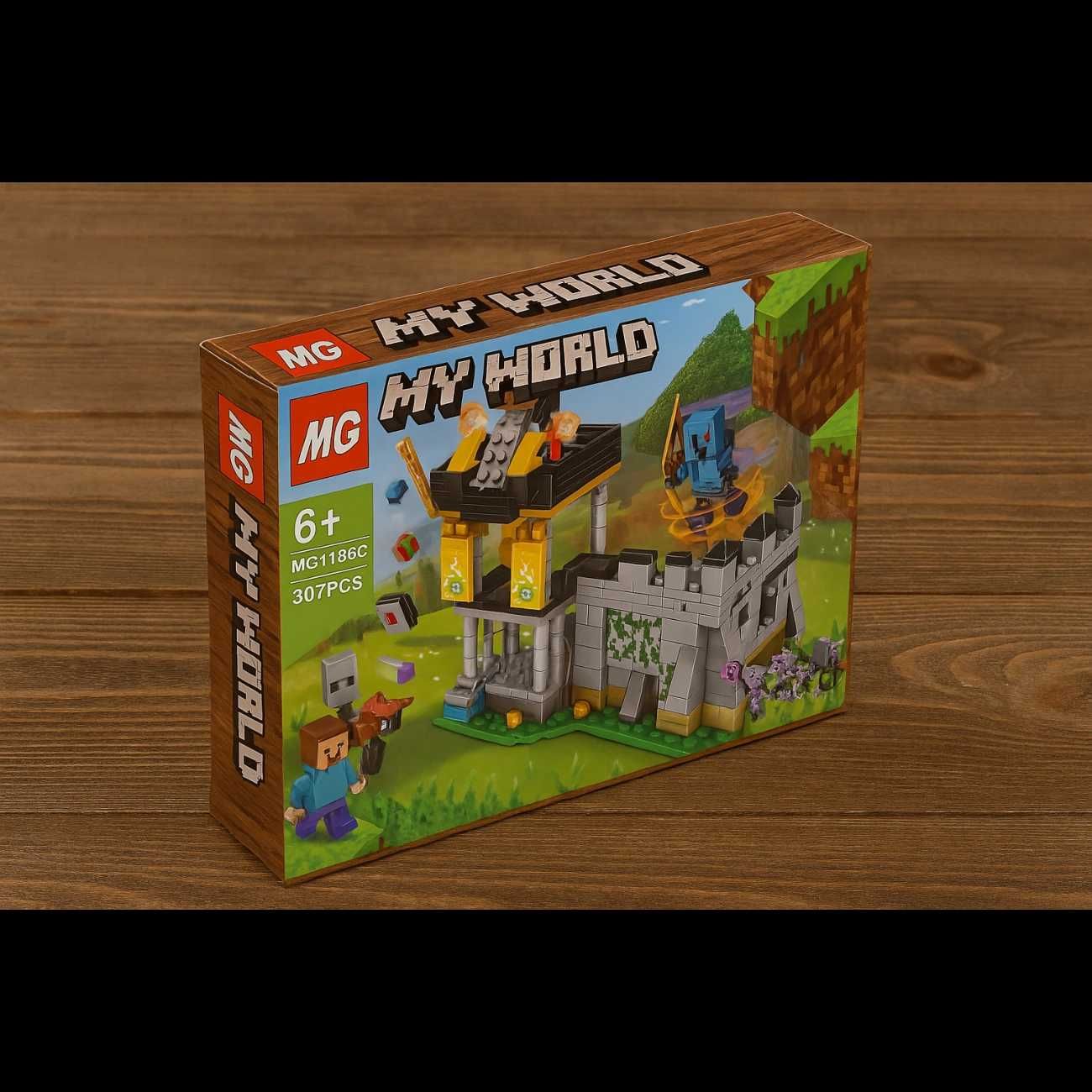 Дитячий конструктор у стилі LEGO "Фортеця з евокером" 307 деталей