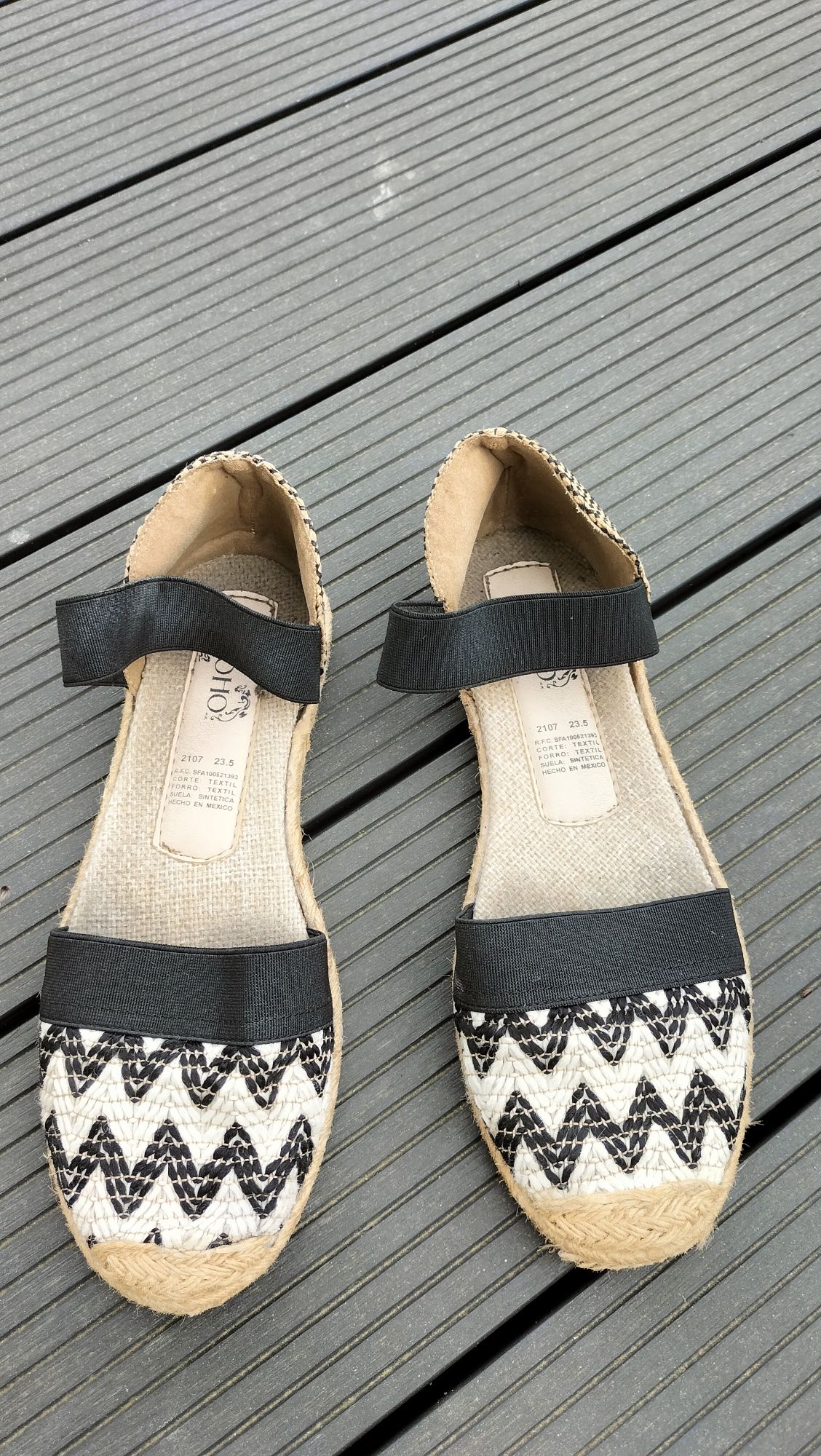 Sandały damskie espadryle Soho boho 36.5 / 37