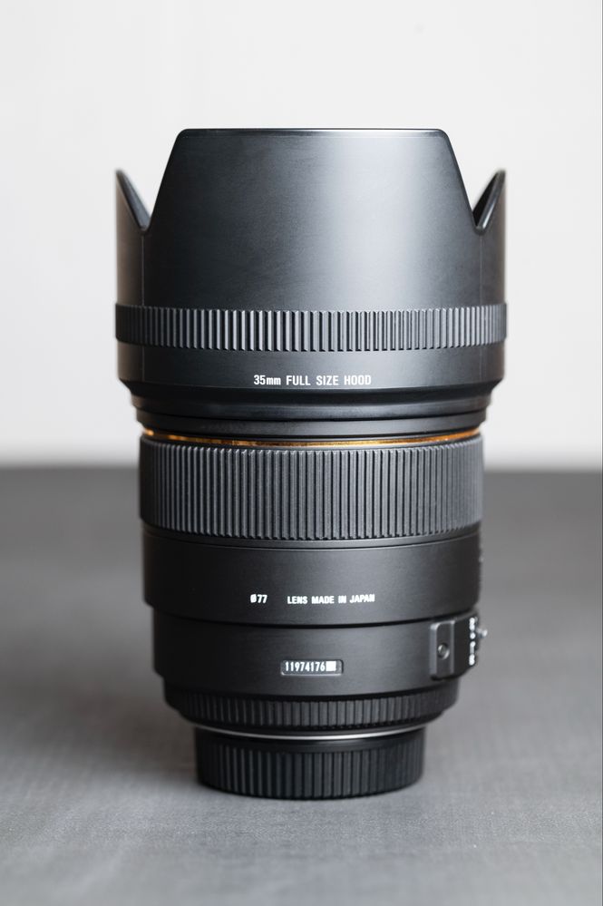 Sigma 85mm f/1.4 EX DG HSM для Nikon F