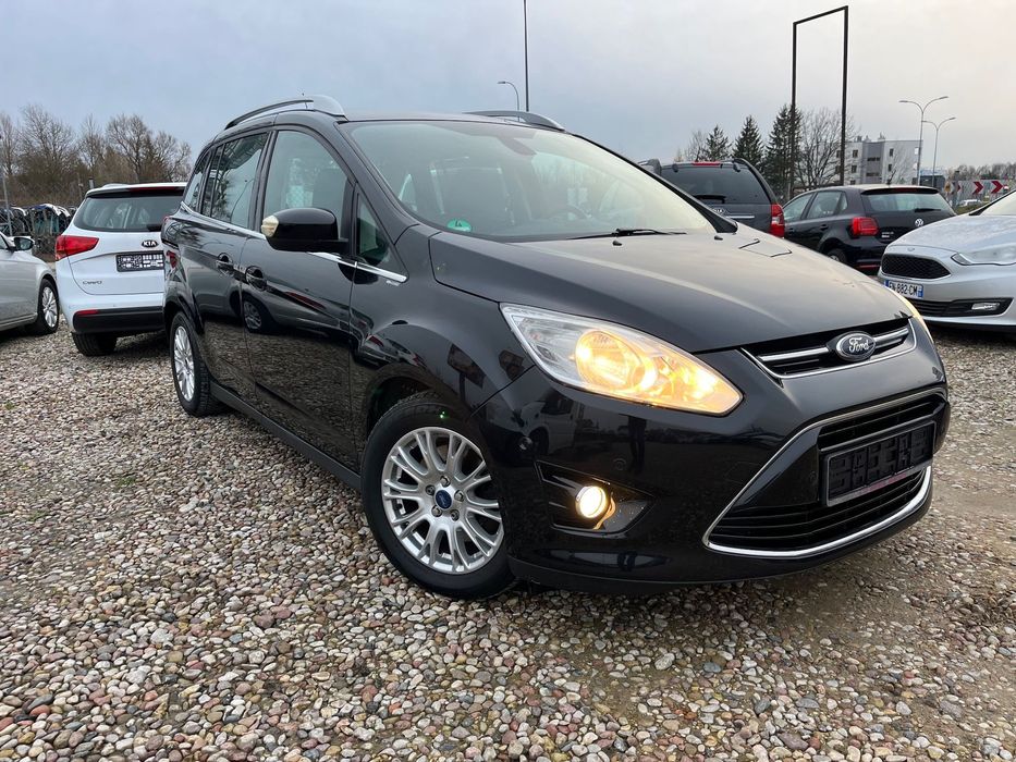 Ford Grand C-MAX 1.6 Tdci 116KM 7osób grzana szyba blisy el.klapa tylko 171tyskm Niemcy