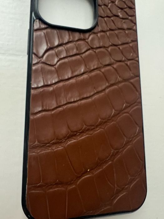 Чохол на Iphone 14 pro max шкіра крокодила натуральна