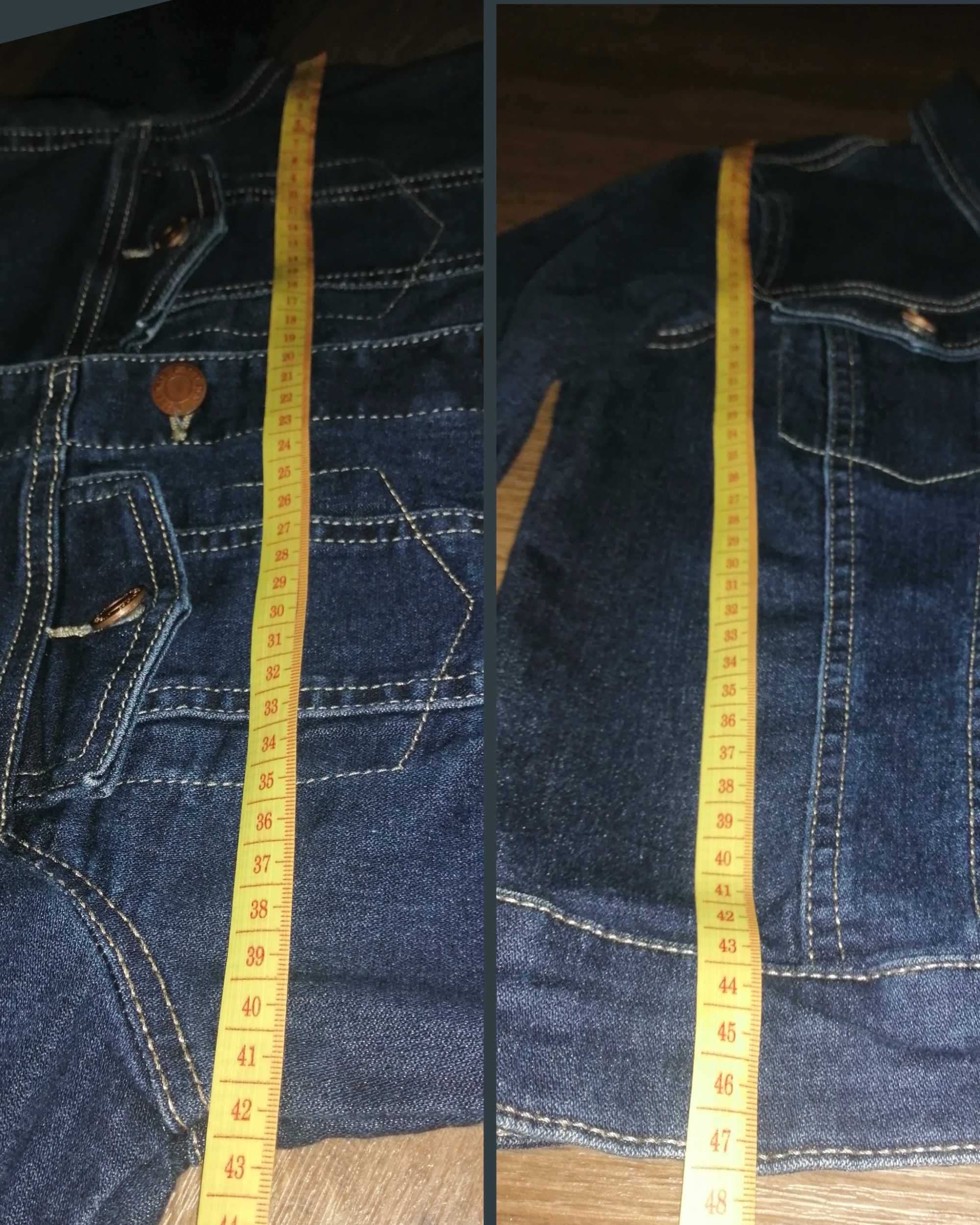 размер ХS, S, джинсовая куртка пиджак