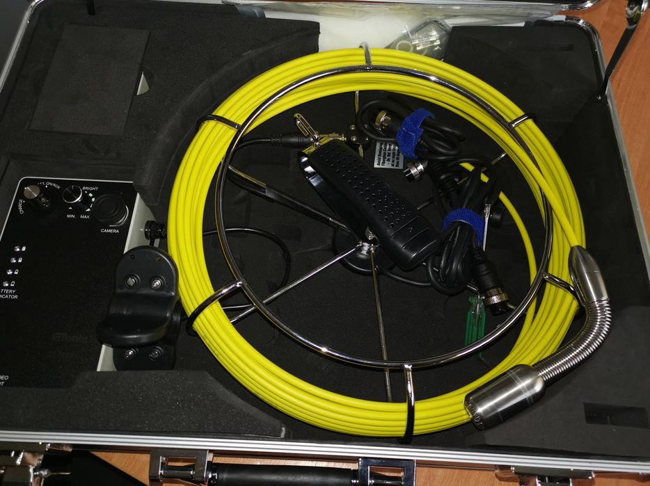 Udrażnianie kanalizacji, inspekcja kamerą