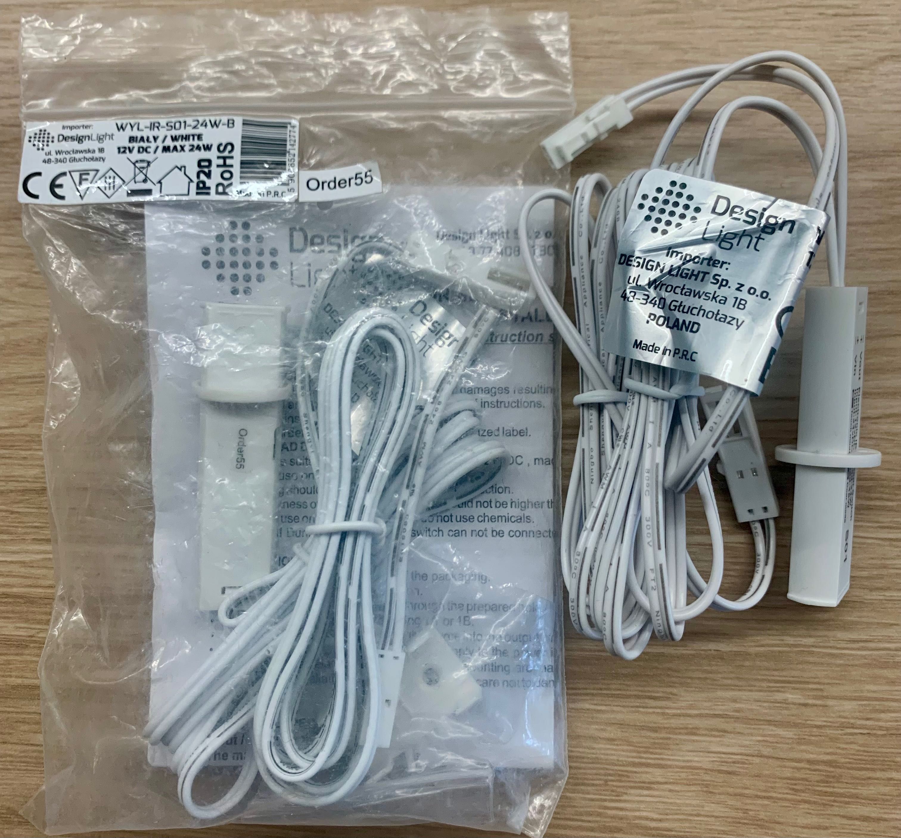 Design Light Wyłącznik IR zbliżeniowy 2 sztuki