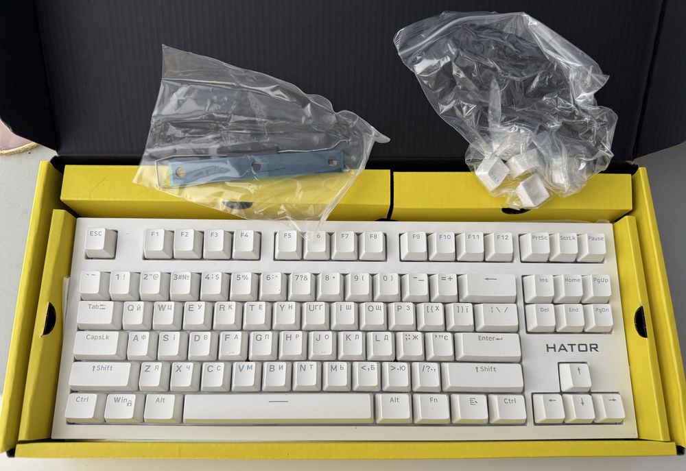 Клавіатура дротова ігрова Hator Skyfall 2 TKL Pro