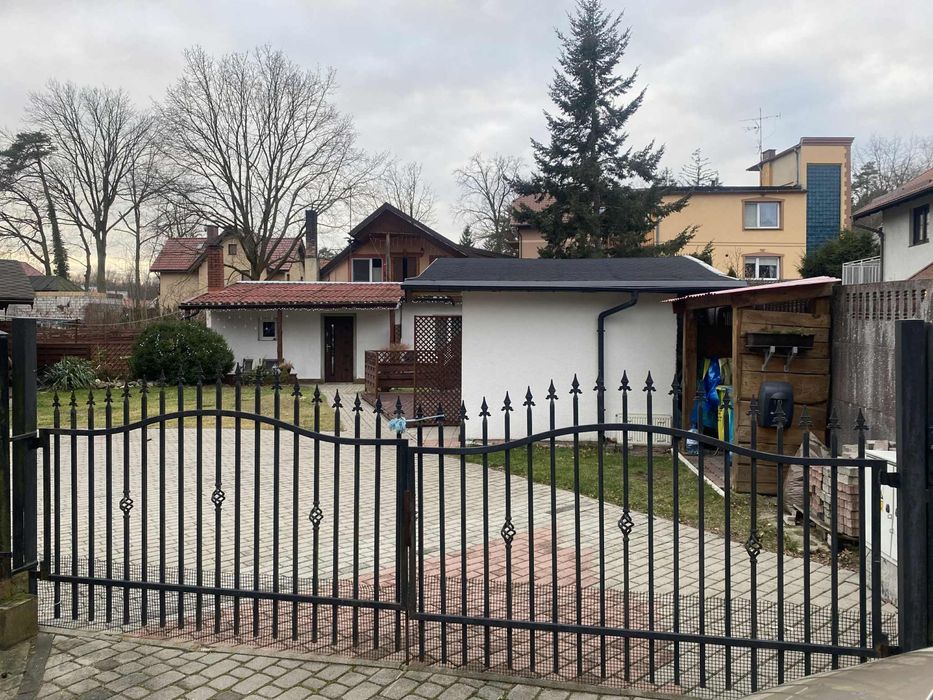 Brama wjazdowa z furtka