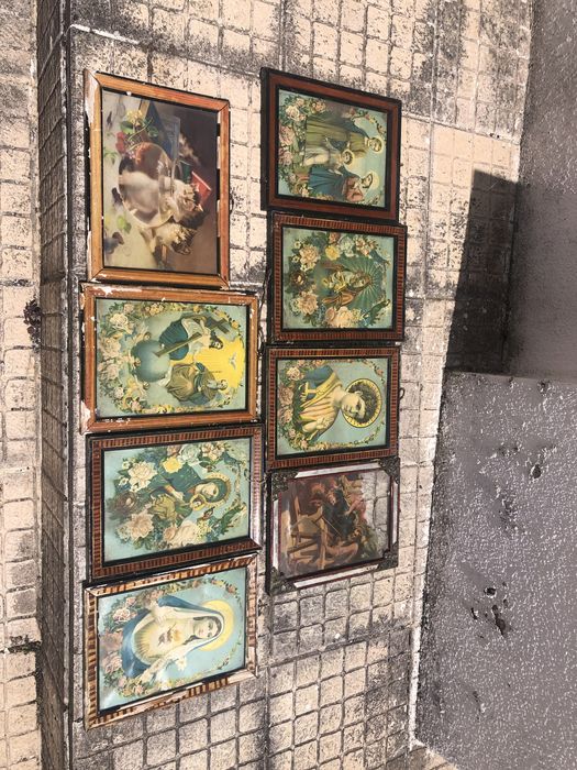 Lote 8 molduras vintage