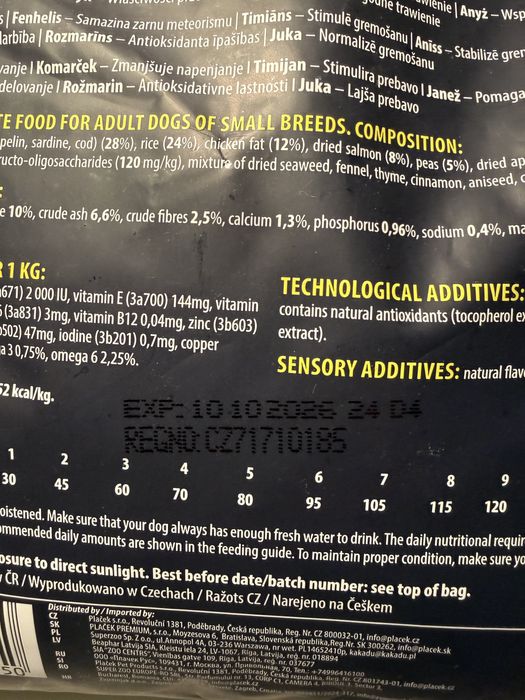 Karma dla psa Ontario 7 fish & rice