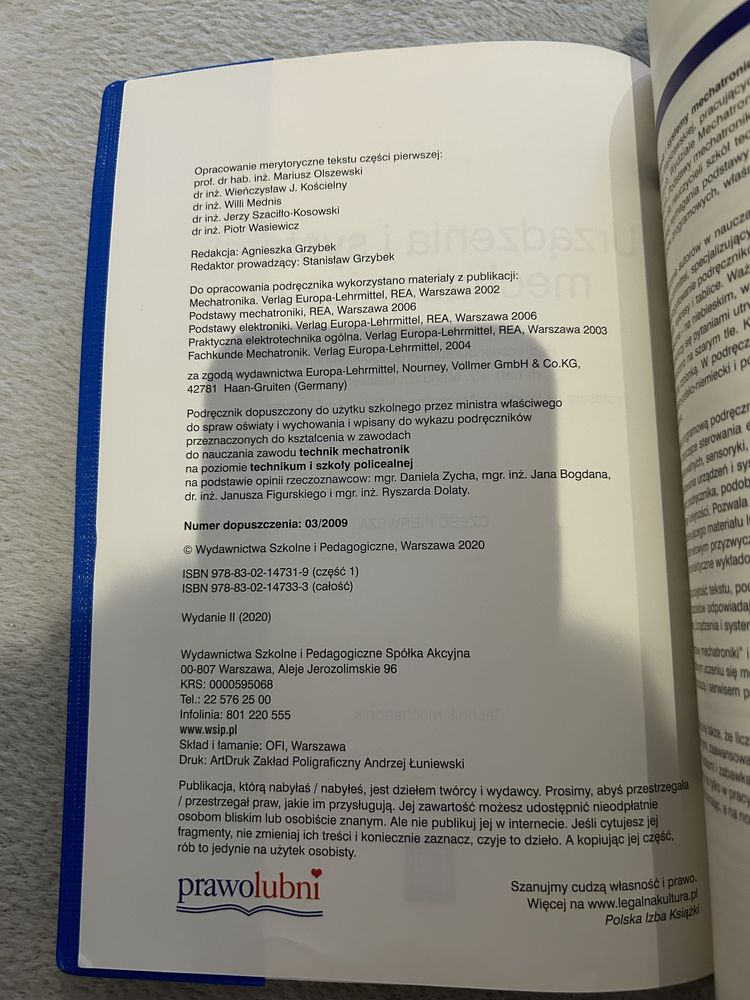 Urządzenia i systemy mechatroniczne część 1