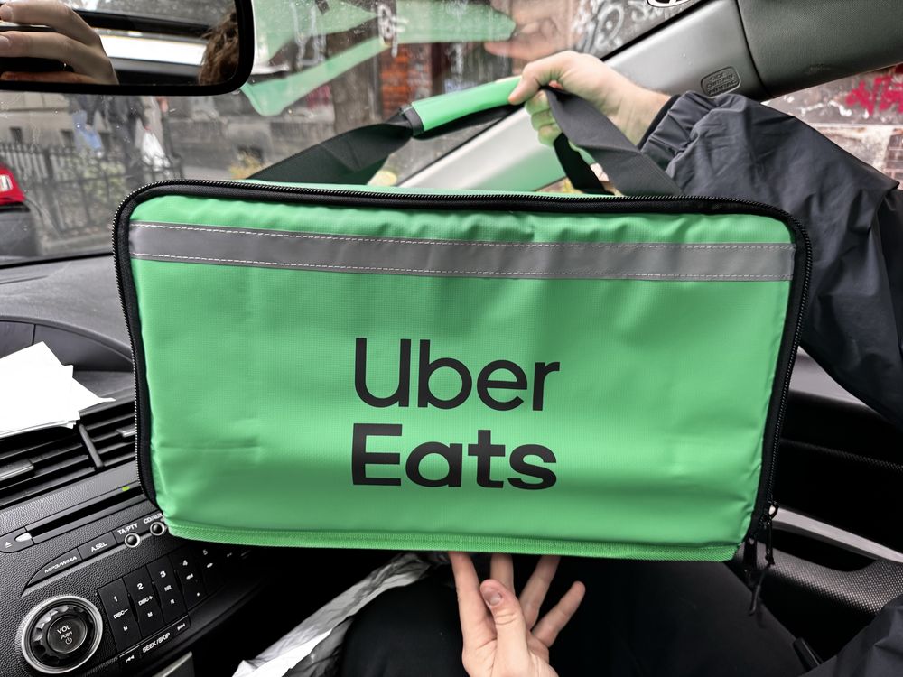 Torba termiczna do dostaw - samochodowa (Uber Eats/Glovo/Wolt/Pyszne)