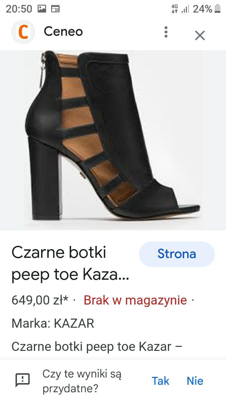 Skórzane buty Kazar