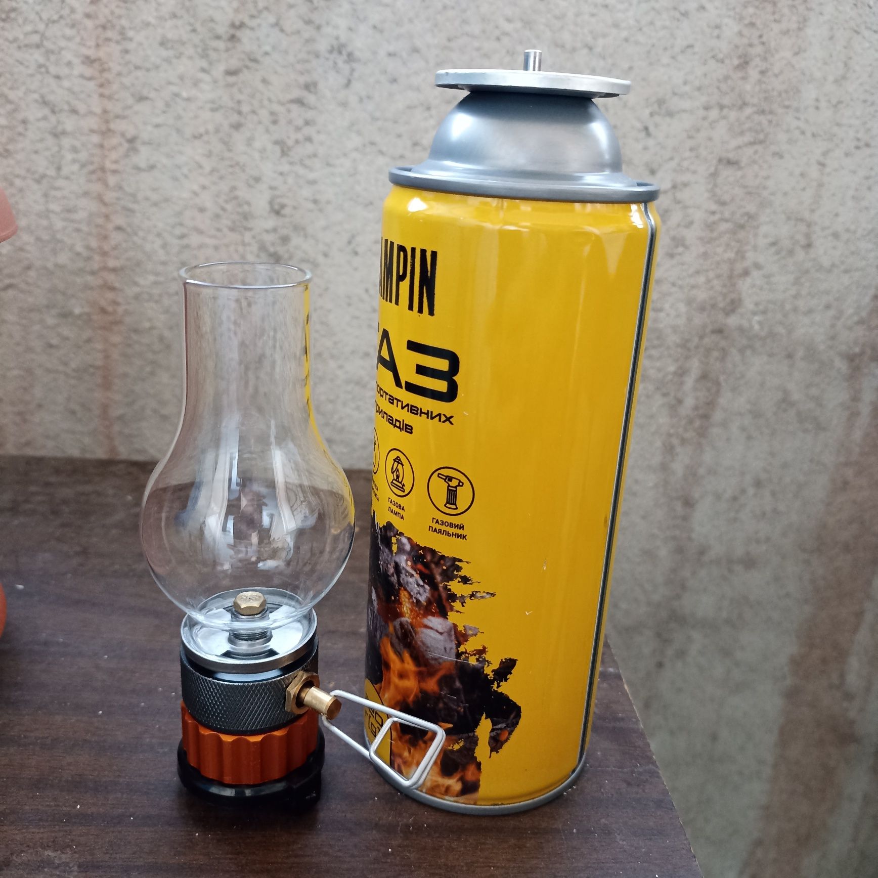 Газовая свеча лампа