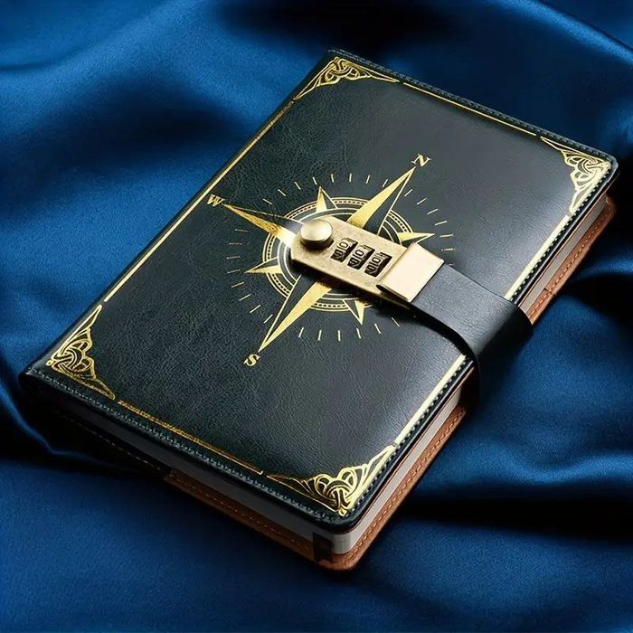 Блокнот з кодовим замком.