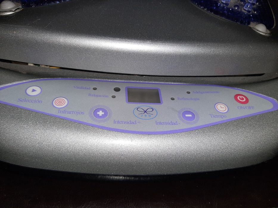 Massajador pés, plataforma vibratória.